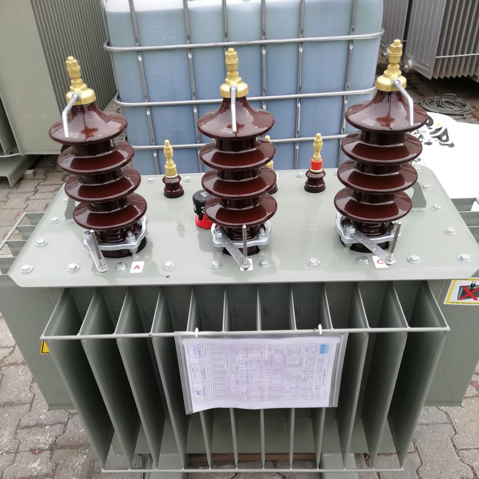 100 kVA low loss oil immersed transformer manufactured by DATSAN