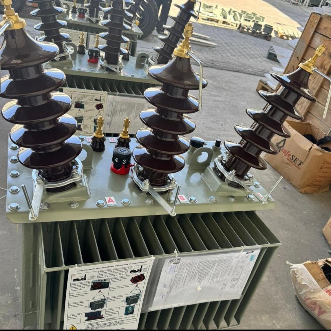 25 kVA oil immersed distribution transformer manufactured by DATSAN