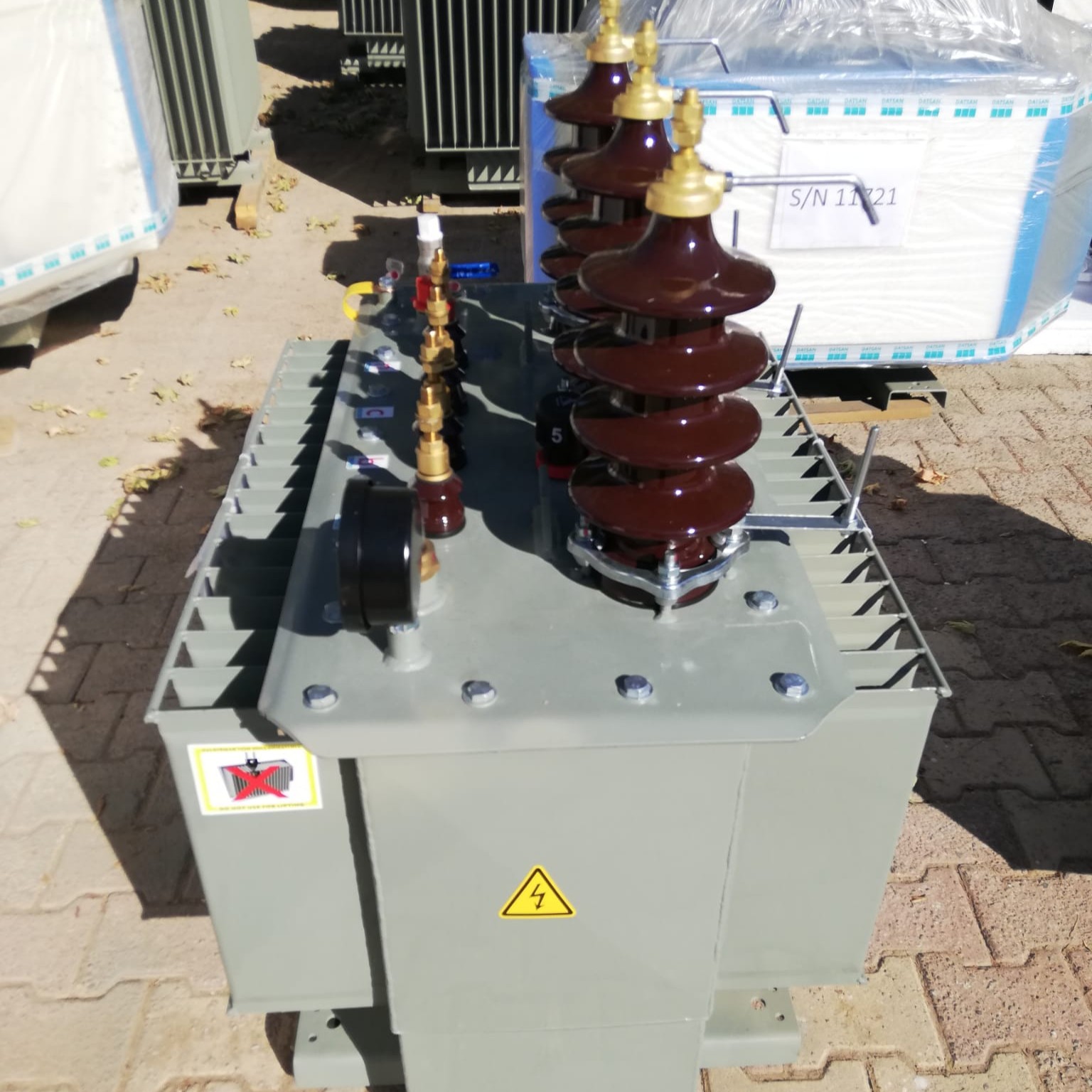 50 kVA 33/0.4 kV oil immersed distribution transformer by DATSAN