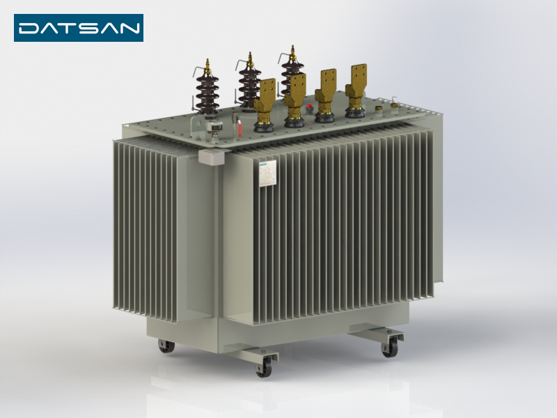 2000 kVA 6.3/0.4 kV Copper Winding Standard Losses Transformer